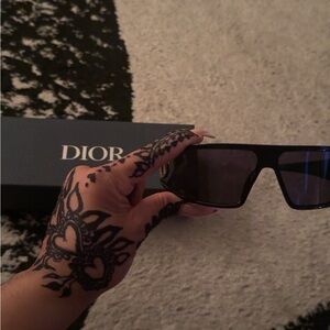Dior Black and Blue Sunglasses